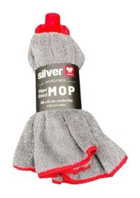 Silver Home Tekli Yedek Mop Gri