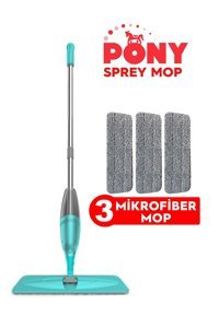 Pony 3'lü Mop Yeşil