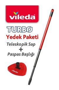 Vileda Turbo Tekli Yedek Kırmızı