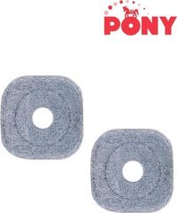 Pony 2'li Yedek Mop Gri
