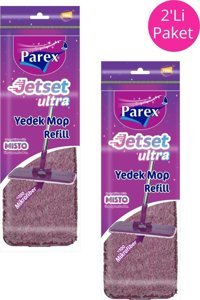 Parex Jetset 2'li Yedek Mop Pembe