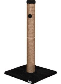 Petsi Huge Oyuncaklı 80 cm Kedi Tırmalama Direği Siyah