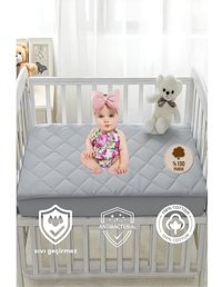 Formeya Fitted Pamuklu Lastikli Sıvı Geçirmez 80x130 cm Tek Kişilik Alez