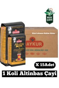 Çaykur Altınbaş Organik Siyah Çay Dökme Çay 15'li 500 gr