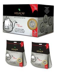 Vegaçay Altındem Demlik Poşet Çay 2'li 100 Adet