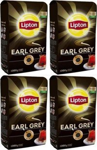 Lipton Earl Grey Organik Bergamot Dökme Çay 4 'lü 1 kg