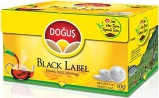 Doğuş Black Label Demlik Poşet Çay 16'lı 100 Adet