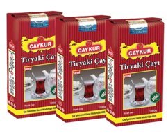 Çaykur Tiryaki Organik Filiz Dökme Çay 3'lü 1 kg