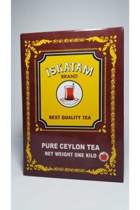 Iskatam Pekoe Organik Seylan Kaçak Dökme Çay 800 gr