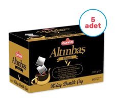 Çaykur Altınbaş Demlik Poşet Çay 5'li 40 Adet