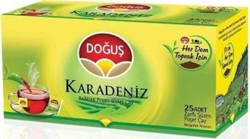 Doğuş Karadeniz Bardak Poşet Çay 4'lü 50 gr