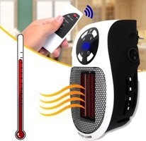 Powermaster Pm-20327 500 W Ayaklı Fanlı Isıtıcı Siyah