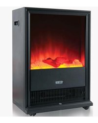 Voltotherm 2000 W Şömine Halojen Isıtıcı Siyah