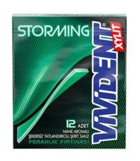 Vivident Storming Naneli Sakız 12x10 Adet