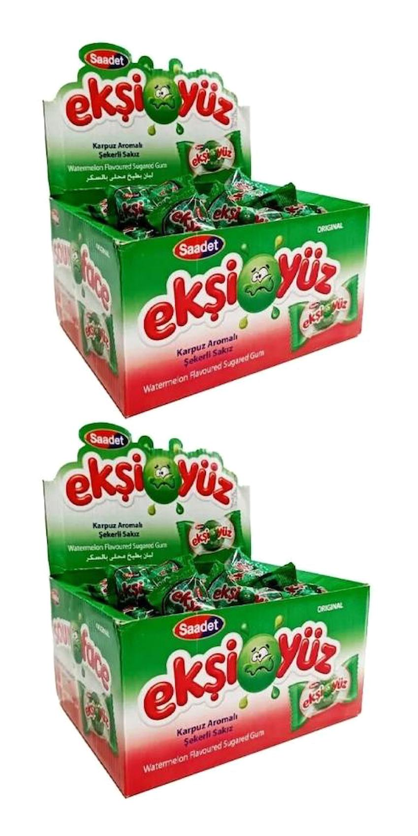 Saadet Karpuzlu Sakız 100x2 Adet