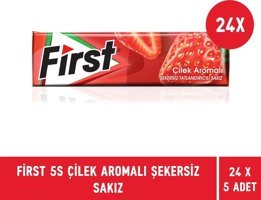 First 5S Çilekli Sakız 5x24 Adet