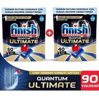 Finish Powerball Quantum Ultimate Tablet Bulaşık Makinesi Deterjanı 90 Adet