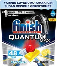 Finish Quantum Max Limon Kapsül Bulaşık Makinesi Deterjanı 48 Adet