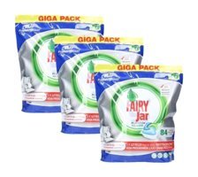 Fairy Platinum Jar Limon Tablet Bulaşık Makinesi Deterjanı 3x84 Adet