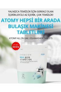 Atomy Hepsi Bir Arada Tablet Bulaşık Makinesi Deterjanı