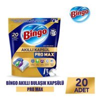 Bingo Akıllı Kapsül Pro Max Tablet Bulaşık Makinesi Deterjanı 20 Adet