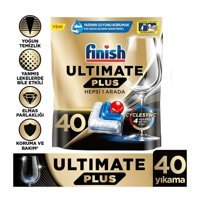 Finish Ultimate Plus Tablet Bulaşık Makinesi Deterjanı 40 Adet