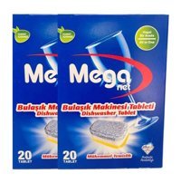 Meganet Tablet Bulaşık Makinesi Deterjanı 40 Adet