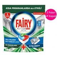 Fairy Platinum Plus Ultra Tablet Bulaşık Makinesi Deterjanı 2z32 Adet