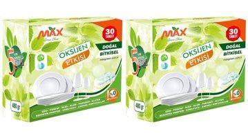 Max Green Bitkisel Tablet Bulaşık Makinesi Deterjanı 2 Adet