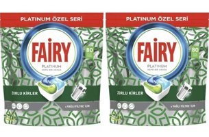 Fairy Platinum Özel Seri Kapsül Bulaşık Makinesi Deterjanı 2x80 Adet