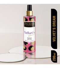 Jovirose Velvet's Dream Çiçek Kokulu-Meyvemsi Kadın Vücut Spreyi 200 ml