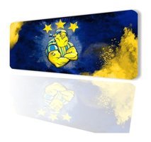 SonicTouch Yıldız Kanarya 32x70 cm XL Gaming Mousepad Lacivert-Sarı