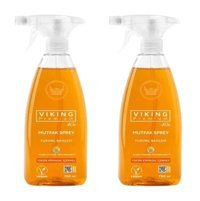 Viking Premium Turunç Bahçesi Sprey Mutfak Ve Banyo Temizleyici 2x750 ml