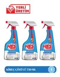 Hes Power Sprey Mutfak Ve Banyo Temizleyici 3x750 ml