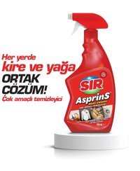 Sır Asprins Sprey Mutfak Ve Banyo Temizleyici 750 ml