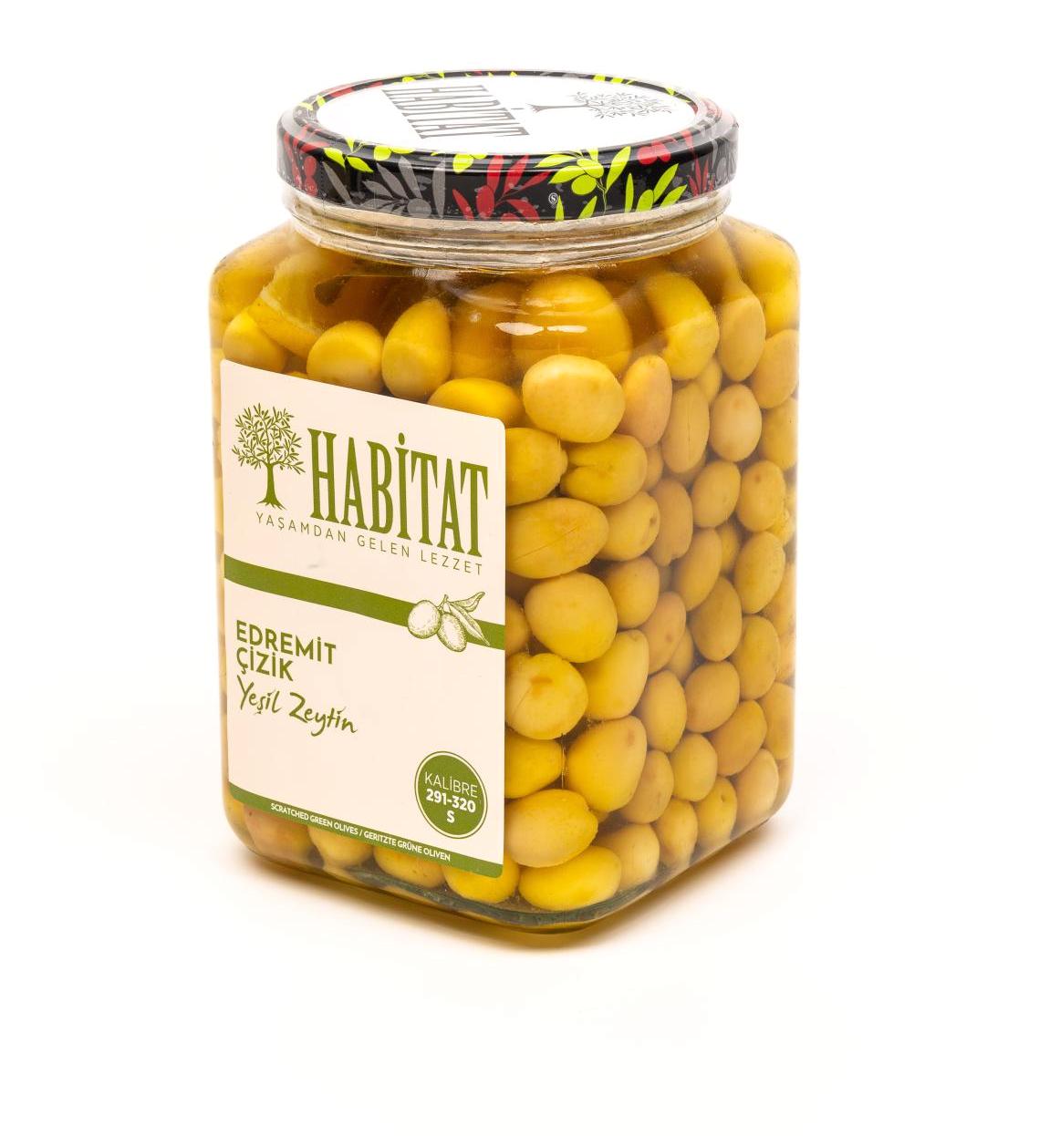 Habitat Yeşil Zeytin Cam 850 gr