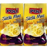 Poli Sütlü Muz Aromalı İçecek Tozları 2x250 gr