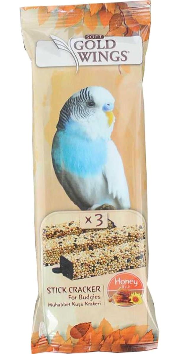 Gold Wings Kabuklu Ballı Vitaminli Kuş Yemi 3lü