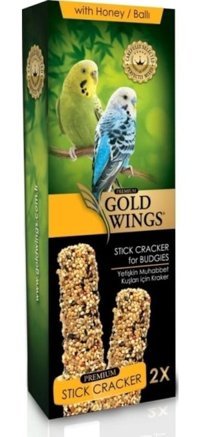 Gold Wings Kabuklu Ballı Vitaminli Kuş Yemi 2x65 gr