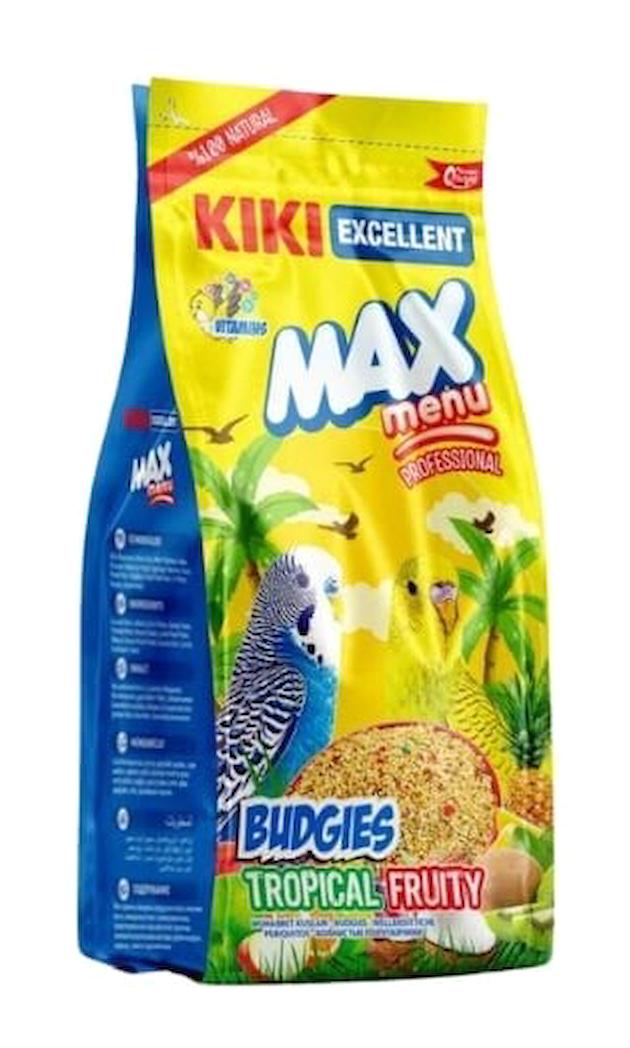 Kiki Excellent Kabuklu Tropikal Meyve Vitaminli Kuş Yemi 500 gr