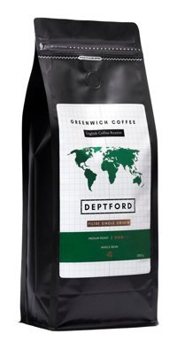 Greenwich Coffee Sade Aromalı Deptford Arabica Çekirdek Filtre Kahve 1 kg