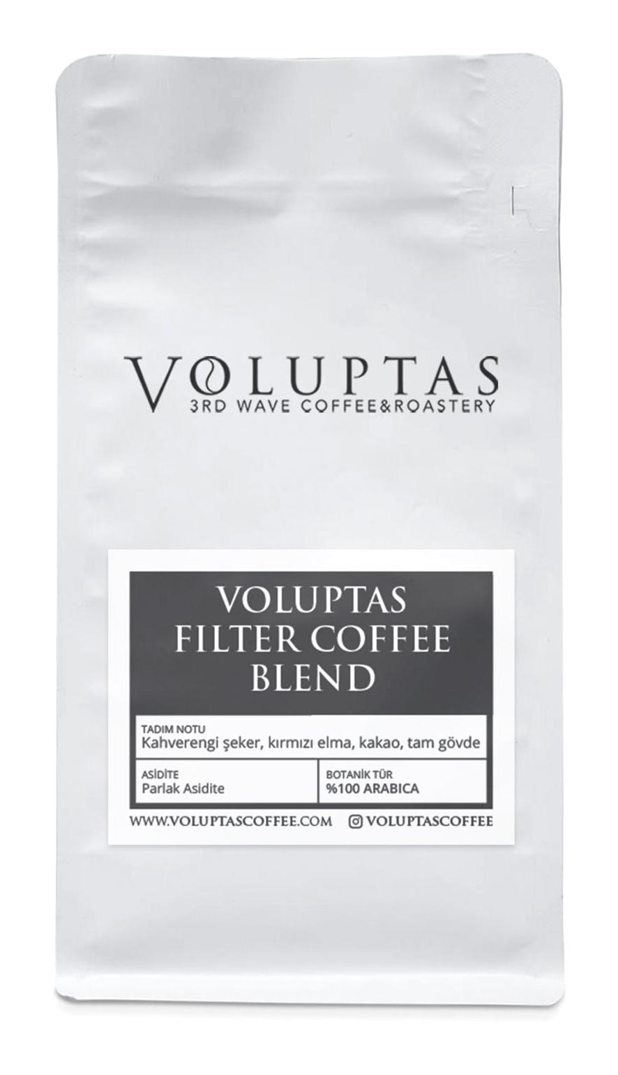 Voluptas Sade Aromalı Arabica Öğütülmüş Filtre Kahve 500 gr