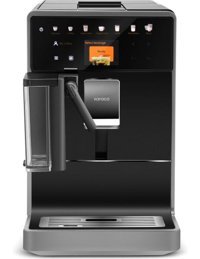 Karaca Baristaroma A5 1400 W Plastik Tezgah Üstü Öğütücülü Tam Otomatik Espresso Makinesi Inox