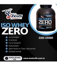 Zeus Nutrition Zero Çikolatalı Whey Protein Protein Tozu 2300 gr
