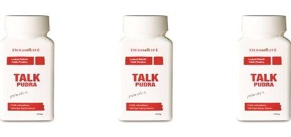Dermolife Talk Toz Bebek Pudrası 3x100 gr