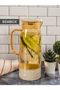 Rembox Karamel Kapaklı Plastik Sürahi 1.8 lt