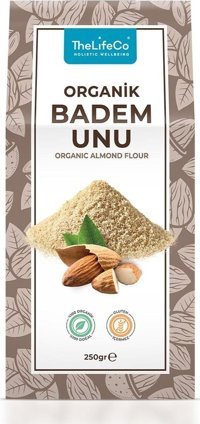 Thelifeco Organik Badem Unu 250 gr