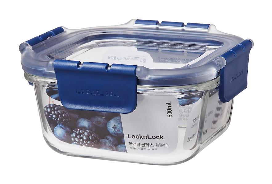 LocknLock Top Class Kare Cam Saklama Kabı 500 ml