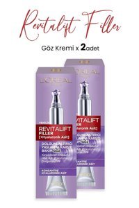 L'oréal Paris Yaşlanma Karşıtı Tüm Ciltler İçin Göz Çevresi Jel Tüp 2x15 ml