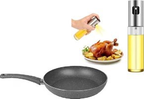 Mehtap İndüksiyon Döküm 30 cm Izgara Tava